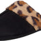 Women'S Comfy Faux Fur House Slipper Scuff Memory Foam Slip-On Anti-Skid Sole