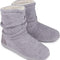 Women'S Chenille Knit Bootie Slippers Cute Warm Plush Fleece Memory Foam House Shoes